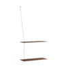 Stedge 2.0 seinähylly, 60 cm, savutammi - Spazio