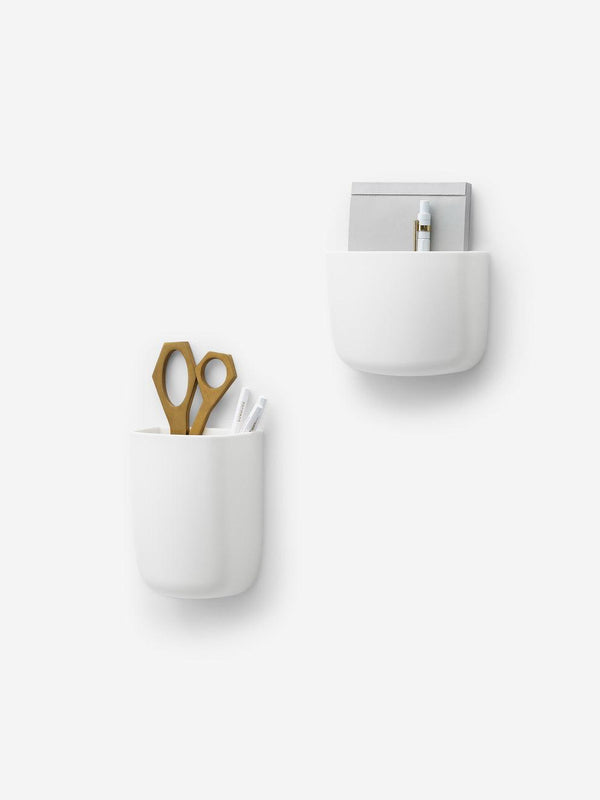 Pocket säilytin 3, valkoinen - Spazio