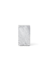 Plinth Tall taso, 30x30 H51 cm, valkoinen marmori - Spazio
