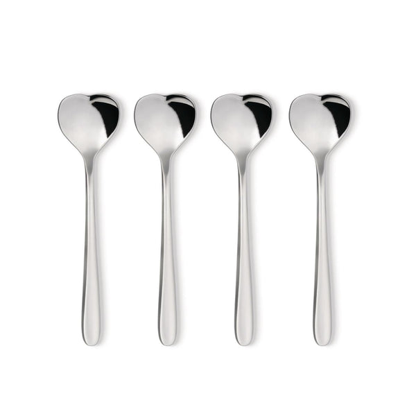 Alessi Big Love jäätelölusikka 4 setti - kattaus ja tarjoilu Spazio