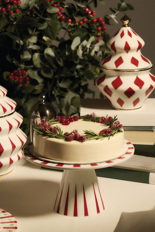 Alessi Delight kakkutarjotin NZ05 - kattaus ja tarjoilu Spazio