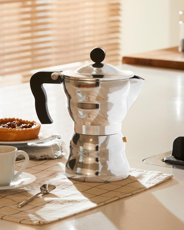 Alessi Moka Alessi Espressokeitin AAM33/3 kuppia - keittiö Spazio