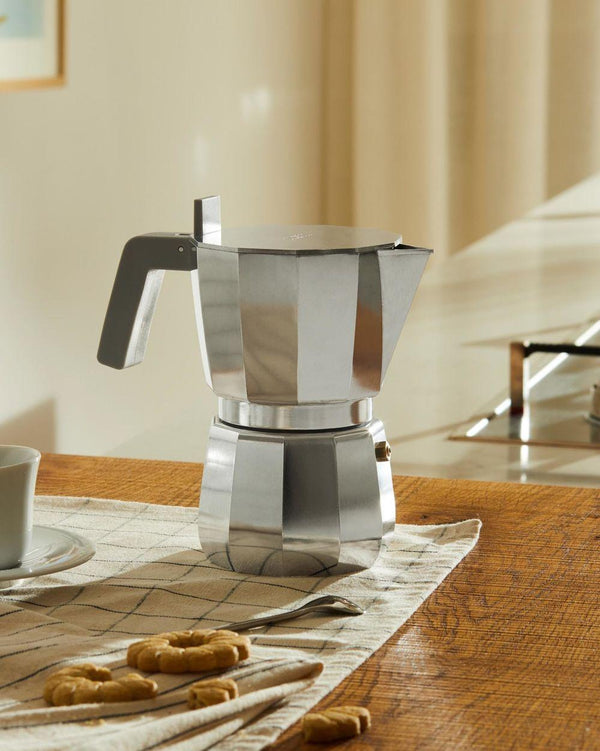 Moka DC06/03 Espressokeitin, alumiini - kahvi- ja teekannut Spazio