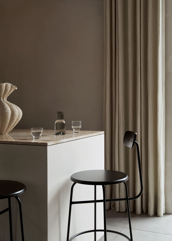 Audo Copenhagen Afteroom saareketuoli musta - tuolit Spazio