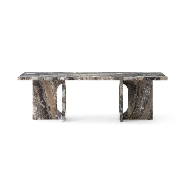Audo Copenhagen Androgyne lounge-table sohvapöytä Grey Galaxy -marmori - sohvapöydät Spazio