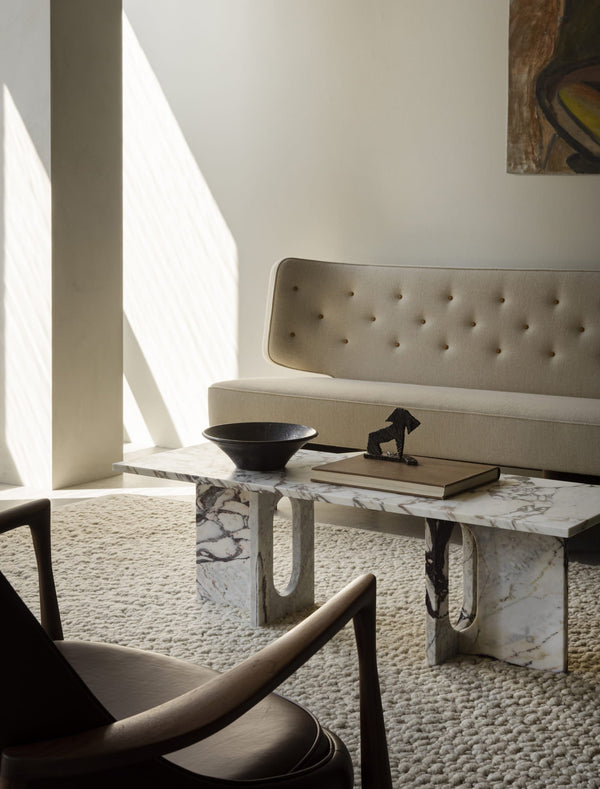Audo Copenhagen Androgyne lounge-table sohvapöytä Calacatta viola-marmori - sohvapöydät Spazio