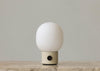Audo Copenhagen JWDA ladattava pöytävalaisin, alabaster white - Spazio