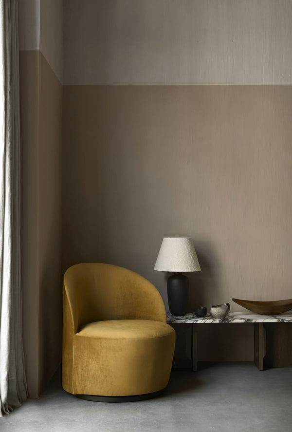Audo Copenhagen Tearoom nojatuoli pyörivä - nojatuolit Spazio