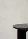Audo Copenhagen Androgyne pöytälevy Ø65 nero marquina - pöydät Spazio