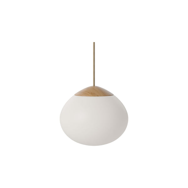 Bolia Acorn riippuvalaisin mattaopaalilasi varjostin tammi D21 cm - valaisimet Spazio
