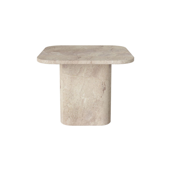 Bolia Eida Terassipöytä Beige Marmori 55x55cm H55 cm - Sohvapöydät Spazio