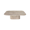 Bolia Eida Terassipöytä Beige Marmori 100x100 cm H28 cm - Sohvapöydät Spazio