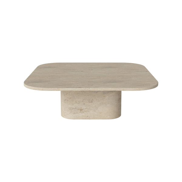 Bolia Eida Sohvapöytä Sand Travertiini 100x100 cm, H32 cm - Sohvapöydät Spazio