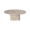 Bolia Eida Terassipöytä Beige Marmori D90 cm, H32 cm - Sohvapöydät Spazio