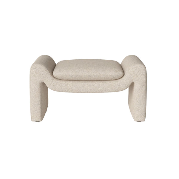 Bolia Mielo rahi loungetuoli Monza beige kangas - Nojatuolit ja rahit Spazio
