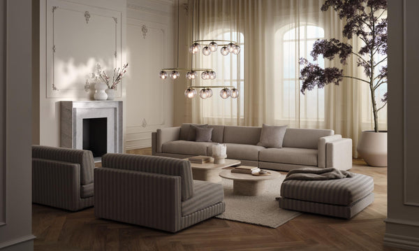 Bolia Orb chandelier riippuvalaisin messinki - valaisimet Spazio