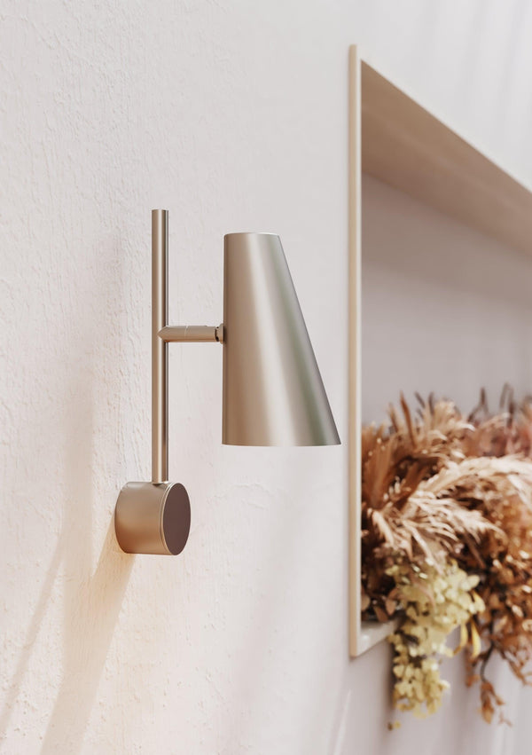 Cono seinävalaisin, satin - Spazio