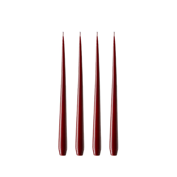 Ester & Erik Kruunukynttilä 24cm deep wine - kynttilänjalat ja kynttilät Spazio