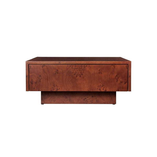 Ferm Living Burl Storage sohvapöytä tummaksi petsattu pahkapuu - pöydät Spazio