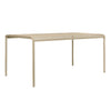 Ferm Living Dapple ruokapöytä 160x90cm beige - pöydät Spazio