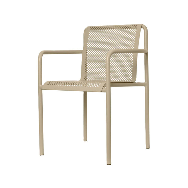 Ferm Living Dapple tuoli käsinojilla beige - tuolit Spazio