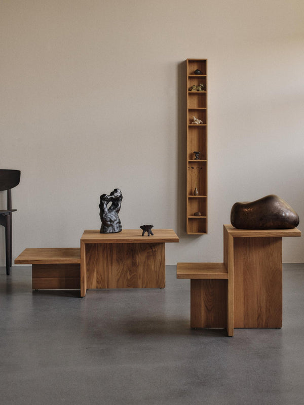 Ferm Living Distinct sohvapöytä tammi - pöydät Spazio