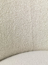 Ferm Living Rico pyörivä nojatuoli soft boucle luonnonvalkoinen/hiekka - nojatuolit ja rahit Spazio