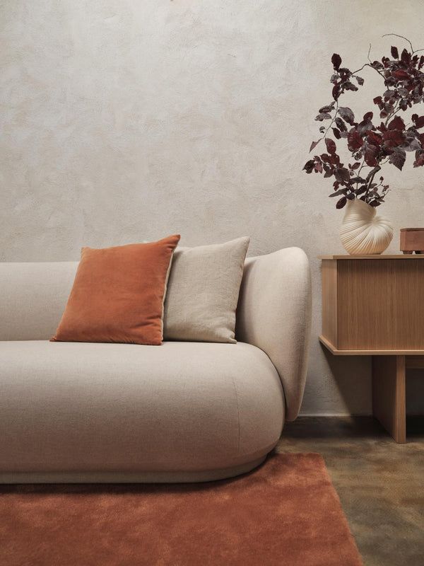Ferm Living Rico sohva 3-istuttava brushed hiekka - sohvat Spazio