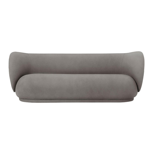 Ferm Living Rico sohva 3-istuttava brushed lämmin harmaa - sohvat Spazio