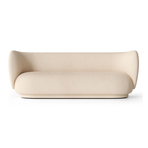Ferm Living Rico sohva 3-istuttava brushed luonnonvalkoinen - sohvat Spazio