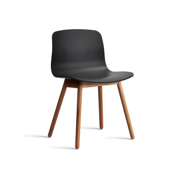 HAY, About a chair AAC12 tuoli, lakattu pähkinä/musta- tuolit Spazio