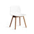 HAY, About a chair AAC12 tuoli, lakattu pähkinä/valkoinen- tuolit Spazio