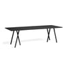 Loop Stand ruokapöytä, useita kokoja, musta linoleum