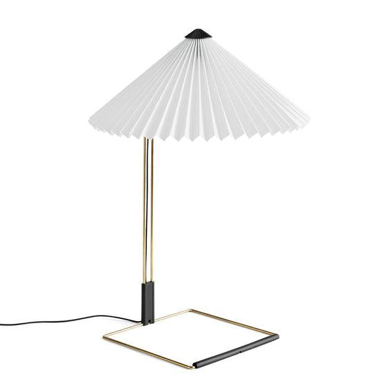 Matin pöytävalaisin, 38 cm, valkoinen - Valaisimet Spazio
