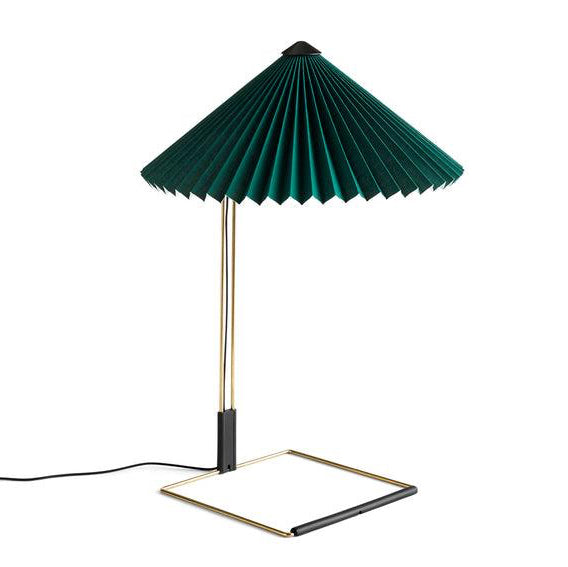 Matin pöytävalaisin, 38 cm, vihreä - Spazio