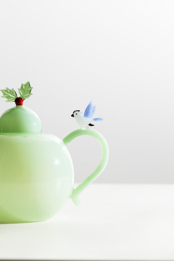 Ichendorf Milano Woodland Tales, teekannu holly&lintu - kattaus ja tarjoilu Spazio