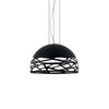 Lampefeber, Kelly, riippuvalaisin, 50 cm, mattamusta-Kattovalaisimet Spazio