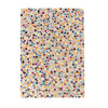 Dotted matto, useita kokoja, multicolor