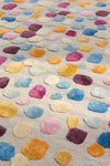 Dotted matto, useita kokoja, multicolor