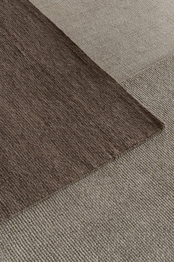 Roots Living, Loop Wool Melange, villamatto, chocolate, sand-Matot Spazio