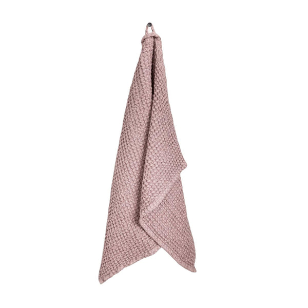 Magic Linen keittiöpyyhe Waffle woodrose - matot ja tekstiilit Spazio