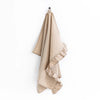 Magic Linen keittiopyyhe röyhelö, beige - keittiötekstiilit Spazio