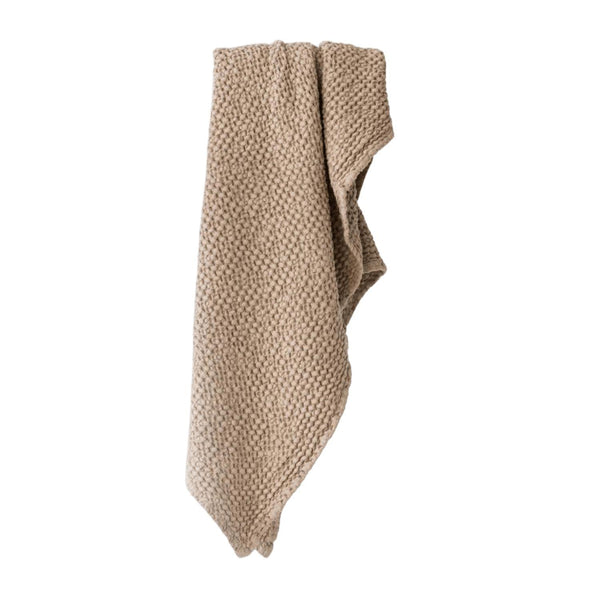 Magic Linen kylpypyyhe Waffle beige - matot ja tekstiilit Spazio