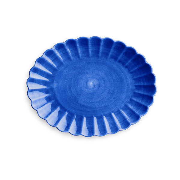 Mateus Oyster tarjoilulautanen sininen 35x30 cm- Kattaus tarjoilu ja astiat Spazio