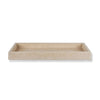Mette Ditmer Marble Deco tray marmori tarjotin beige - kylpyhuonetarvikkeet ja sisustus Spazio