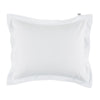Mille Notti Satina Organic tyynyliina 60x80 cm valkoinen - matot ja tekstiilit Spazio