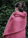 Mille Notti Senzo Plaid torkkupeitto pinkki - matot ja tekstiilit Spazio