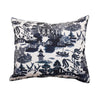 Mille Notti Willow Organic tyynyliina 50x60 cm sininen - matot ja tekstiilit Spazio