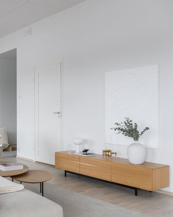 Muoto Collection Laine viihdetaso M 180 cm tammi - tv-taso Spazio