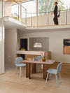Muuto Re-Norm ruokapöytä, 130x120x73H, pähkinä, Spazio